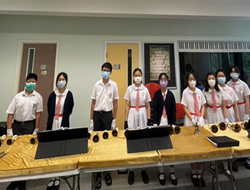 Silver Award in Secondary Handbell&Handchime in 2023 Joint-school Music Contest